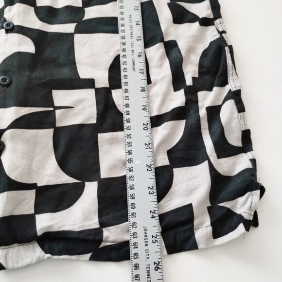 Kuwalla Beach Shirt Abstract Print Shirt Large - Picture 6 of 8